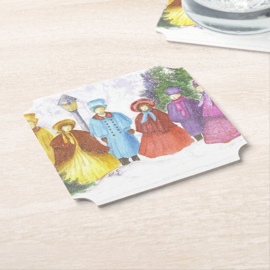 Weihnachtslieder Untersetzer (angewinkelt)