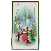 Weihnachtslieder Vintages Party Kleine Geschenktüte (Vorderseite)