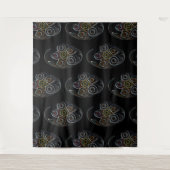 Weihnachtslieder Wandteppich (Vorderseite)