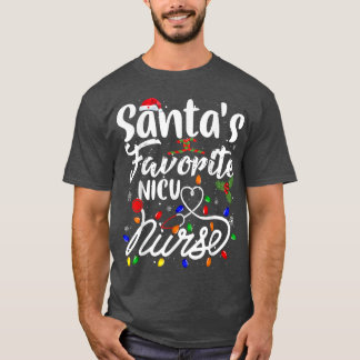 Weihnachtslieder Weihnachten leichte Weihnachtsman T-Shirt