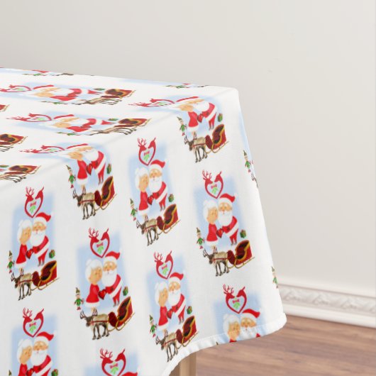 Weihnachtslieder, Weihnachten Tischdecke (Beispiel)