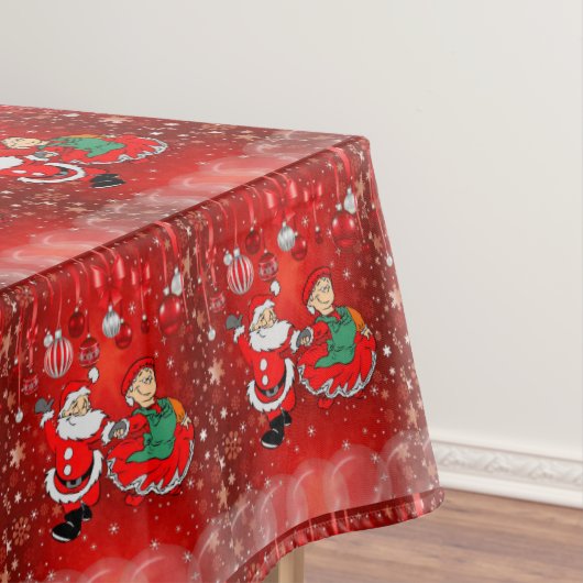 Weihnachtslieder, Weihnachten Tischdecke (Beispiel)