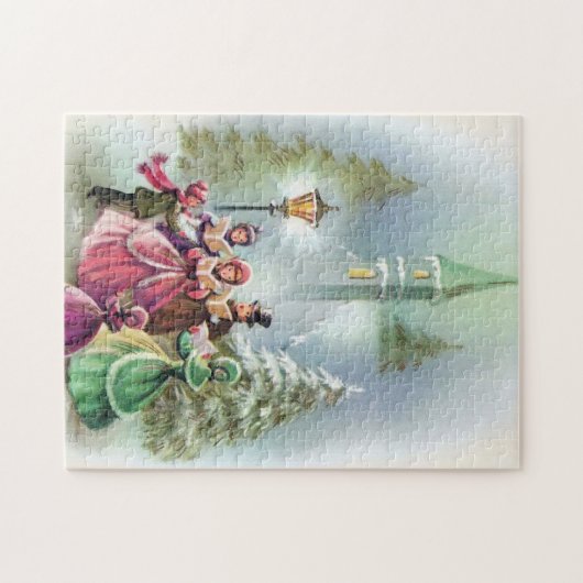 Weihnachtslieder Weihnachten Urlaub Puzzle (Horizontal)