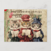 Weihnachtslieder, Weihnachtschor Postkarte (Vorderseite)