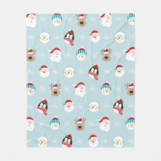 Weihnachtslieder, Weihnachtsgeschenk Fleecedecke (Vorderseite)