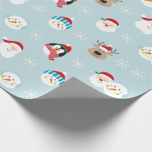 Weihnachtslieder, Weihnachtsgeschenk Geschenkpapier (Ecke)