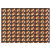 Weihnachtslieder, Weihnachtskerze Tischdecke (Vorderseite (Horizontal))