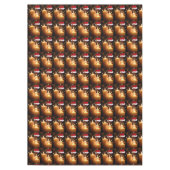 Weihnachtslieder, Weihnachtskerze Tischdecke (Vorderseite)