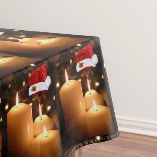 Weihnachtslieder, Weihnachtskerze Tischdecke (Beispiel)