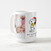 Weihnachtslieder & Woodstock | Bestes Opa-Foto Kaffeetasse (Vorderseite Links)
