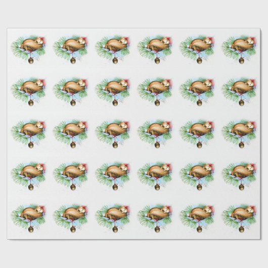 Weihnachtslieder zum Träumen Geschenkpapier (Flach)