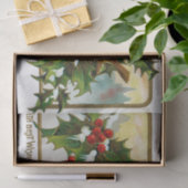 Weihnachtslieder zwischen Berries und Ivy Seidenpapier (Geschenk)