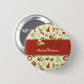 Weihnachtslieferung Button (Vorne & Hinten)