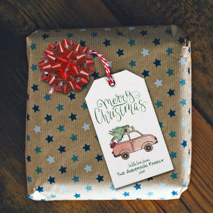 Weihnachtslieferung {GRÜNE} Geschenkanhänger