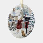 Weihnachtslieferung nach Jahrgang Keramikornament (Rechts)