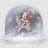 Weihnachtslieferungen Schneekugeln (Rückseite)