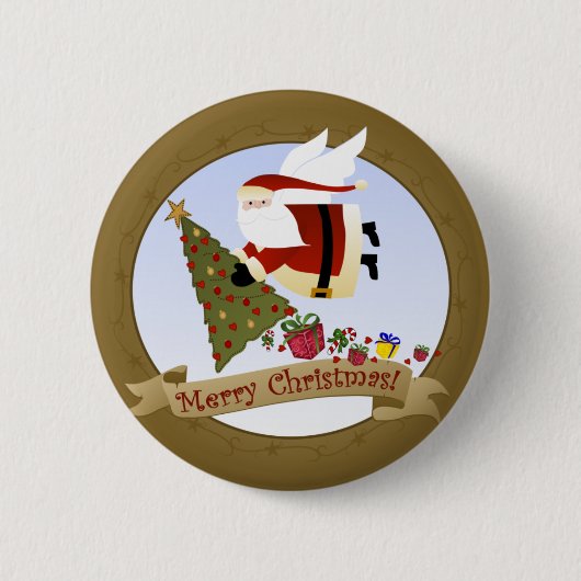 Weihnachtslieferungen | Weihnachtsschaltfläche / B Button (Vorderseite)