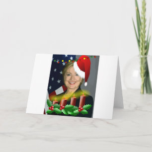 Weihnachtsliegeklammer Feiertagskarte