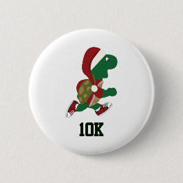 Weihnachtsliegeschildkröte 10K Button