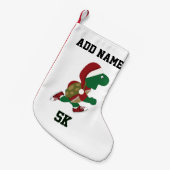 Weihnachtsliegeschildkröte 5K Kleiner Weihnachtsstrumpf (Vorderansicht (hängend))