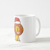 Weihnachtslilie Kaffeetasse (VorderseiteRechts)