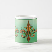 WeihnachtsLilie mit Alligatoren Kaffeetasse (Mittel)