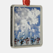 Weihnachtslinie Tanz Ornament Aus Metall (Rechts)