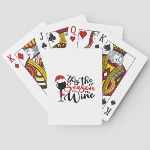 Weihnachtslinien Abstrakte Waren Spielkarten
