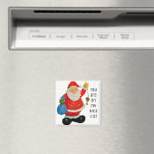 Weihnachtsliste des Weihnachtsmanns Magnet (In Situ (Geschirrspüler))