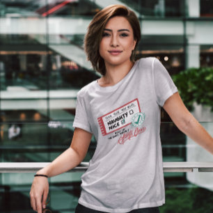 Weihnachtsliste des Weihnachtsmanns T-Shirt