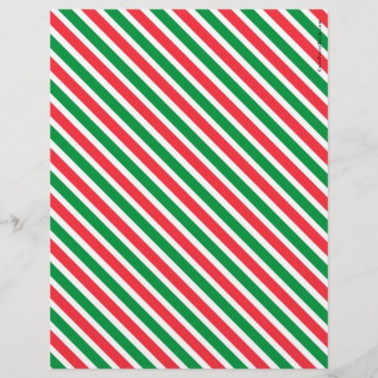 Weihnachtsliste für Kinder (Rückseite)