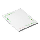 Weihnachtsliste Notepad Notizblock (angewinkelt)