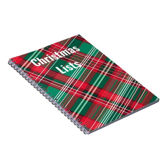 Weihnachtsliste Notizblock (Rechte Seite)