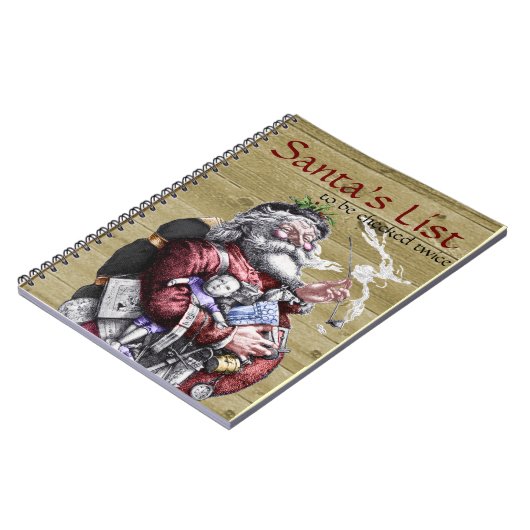 Weihnachtsliste Notizblock (Linke Seite)