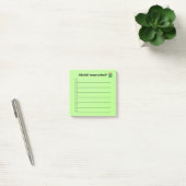 Weihnachtsliste Post It Notizen (Büro)