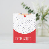 Weihnachtsliste Postkarte (Stehend Vorderseite)