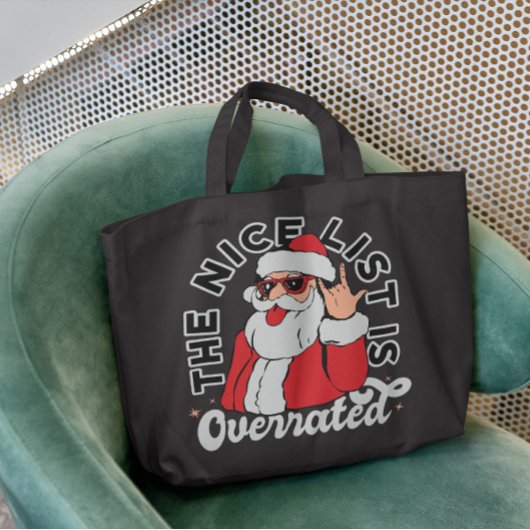 Weihnachtsliste Tragetasche
