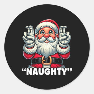 Weihnachtsliste Weihnachten Weihnachten Weihnachte Runder Aufkleber