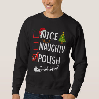 Weihnachtsliste Xmas Weihnachtsmann Shirts, Nett U Sweatshirt