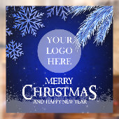 Weihnachtslogo Fensteraufkleber (Blatt 2)