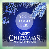 Weihnachtslogo Fensteraufkleber (Blatt 3)