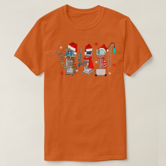 Weihnachtslüfter RT Atemtherapeut T-Shirt (Design vorne)