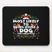 Weihnachtslustig am wahrscheinlichsten zu bringen mousepad (Vorne)