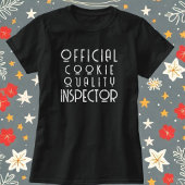 Weihnachtslustige Typografie Rot-Weiß-Monogramm ni T-Shirt