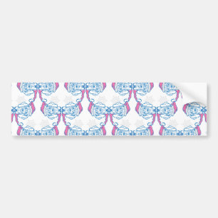 Weihnachtslustiger Hund Autoaufkleber