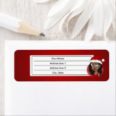 Weihnachtsmädchen-Cartoon (Insitu)