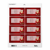 Weihnachtsmädchen-Cartoon (Vorne)