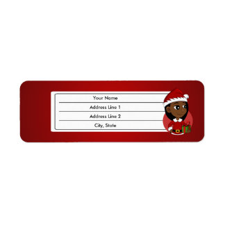 Weihnachtsmädchen-Cartoon