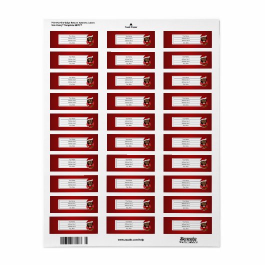 Weihnachtsmädchen-Cartoon (Vorne)