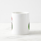 Weihnachtsmädchen-Cartoon Kaffeetasse (Mittel)